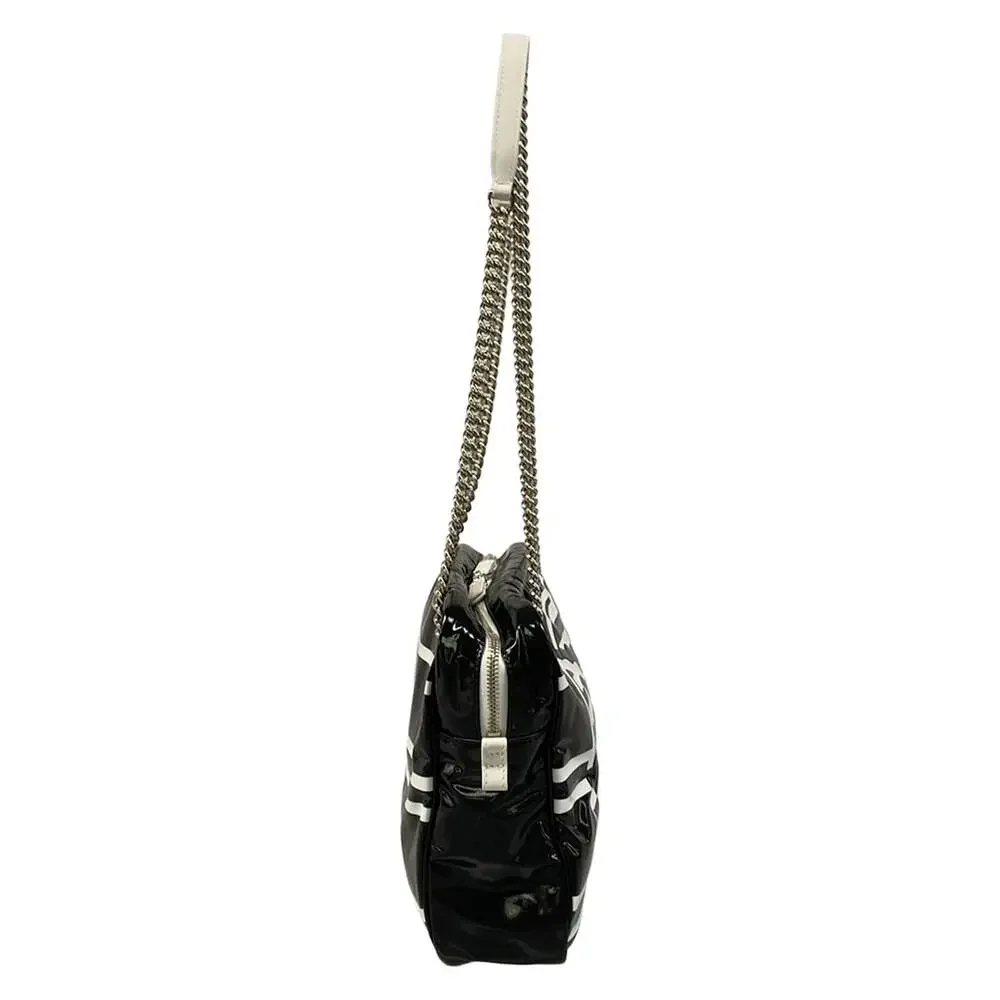 Chanel Shoulder Bag Black White